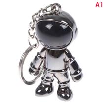Chaveiro de astronauta 3d abs, pingente para chaves, bolsas e mochilas unisex