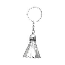 Chaveiro De Badminton Em Metal, Pingente Para Chave De Carro Para Entusiastas, Ornamento De Mochila
