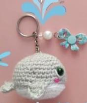 Chaveiro de Baleia em Miniatura Chaveiro de Baleia em Miniatura