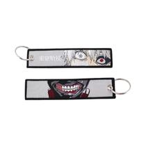 Chaveiro De Bordado De Anime Para Motocicletas E Carros, Acessórios De Joias Para Chaves Chaveiro De Bordado De Anime Para Motocicletas E Carros, Acessórios De Joias Para Chaves