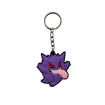 Chaveiro de Borracha Geek Pokémon Gengar