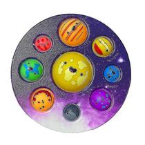 Chaveiro de brinquedo sensorial Simple Dimple Stress Relief Antistress Chaveiro de brinquedo sensorial Simple Dimple Stress Relief Antistress