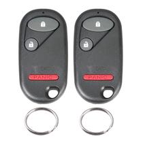 Chaveiro de carro com controle remoto de entrada sem chave para Honda Civic