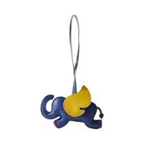 Chaveiro De Carro Elefante Voador Anjo Dopamina Pingente Couro Pu Espelho Retrovisor Ornamento