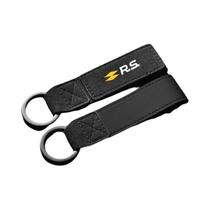 Chaveiro De Carro Renault RS Logan Clio Megane 2 3 4 Captur Twingo Duster Em Camurça, Presente,
