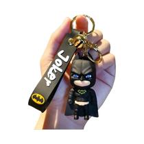 Chaveiro De Cartoon Do Batman E Do Coringa Em PVC, Boneco De Borracha Macia, Ornamentos De Presente