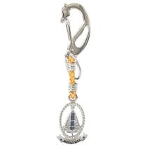 Chaveiro de Couro Cru Nossa Mãe SV8379