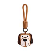 Chaveiro de couro, desenho animado de cachorro, design de Beagle para amantes de cães