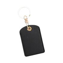 Chaveiro De Couro Em Forma De Gota De Água, Porta-Cartão De Acesso, Capa Protetora Para Ônibus E