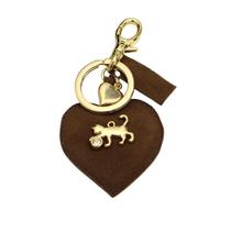 Chaveiro de Couro Formato Coração Gatinho Mãe de Pet Banhado com Fecho Mosquetão Chaveiro de Couro Formato Coração Gatinho Mãe de Pet Banhado com Fecho Mosquetão
