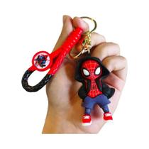 Chaveiro De Desenho Animado Do Homem-Aranha Marvel, Pingente De Super-Herói Para Decoração De