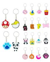 Chaveiro de desenho animado GADMEXILY 100 unidades para lembrancinhas infantis Chaveiro de desenho animado GADMEXILY 100 unidades para lembrancinhas infantis
