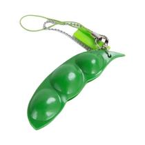 Chaveiro De Ervilha Edamame, Brinquedo Antiestresse, Versátil, Combate O Tédio, Venda Quente