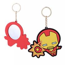 Chaveiro de Espelho serie Marvel Iron man MINISO