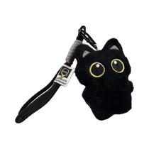 Chaveiro De Gato Preto Pequeno, Pingente De Desenho Animado, Presente Divertido Para Crianças Da