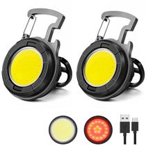 Chaveiro de lanterna SEFONE 1000 lúmens com abridor de garrafas, pacote com 2 Chaveiro de lanterna SEFONE 1000 lúmens com abridor de garrafas, pacote com 2
