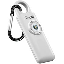 Chaveiro de luz estroboscópica LED Thopeb 130dB de alarme pessoal Chaveiro de luz estroboscópica LED Thopeb 130dB de alarme pessoal