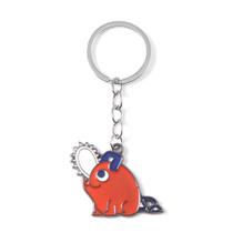Chaveiro de metal Chainsaw Man Pochita Anime Chaveiro de metal Chainsaw Man Pochita Anime