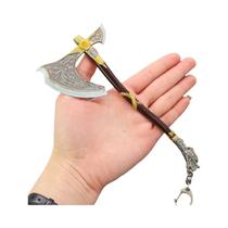Chaveiro De Metal Com Machado Leviathan De Deus Da Guerra De 18cm, Brinquedo De Espada, Arma Samurai