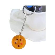 Chaveiro De Metal Dragon Ball 7 Estrelas Com Pingente De Goku Para Homens, Mulheres, Carros E