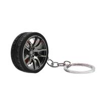 Chaveiro De Metal Durável De Alta Qualidade Com Design Exclusivo De Pinça De Freio E Disco De Roda