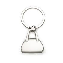 Chaveiro De Metal Formato De Bolsa De Luxo Pingente Fosco