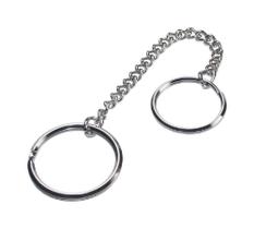 Chaveiro de metal Hillman, corrente prateada de 16,5 cm Chaveiro de metal Hillman, corrente prateada de 16,5 cm