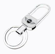 Chaveiro De Metal Mini Cooper Mosquetão Gatilho Carro