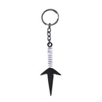 Chaveiro de Metal Naruto - Kunai de Três Pontas