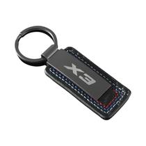 Chaveiro De Metal Tricolor Com Emblema De Carro, Anel Anti-Perda Para Acessórios BMW X1 X2 X3 X4 X5 Chaveiro De Metal Tricolor Com Emblema De Carro, Anel Anti-Perda Para Acessórios BMW X1 X2 X3 X4 X5