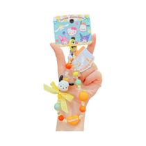 Chaveiro De Miçangas Rosa My Melody Hello Kitty Kawaii Sanrio Anime Cartoon, Corrente Para Celular,