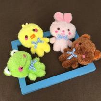 Chaveiro De Pelúcia Animal Decorativo Pingente Para Bolsas Presente Fofo Para Festas