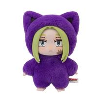 Chaveiro De Pelúcia Anime Sakamoto Cat Park Party Blind Box Para Colecionadores