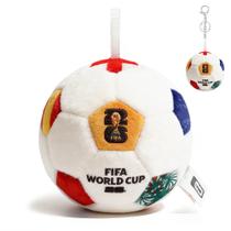 Chaveiro de Pelúcia Bola de Futebol Mini MESUCA 12 Gomos 12 cm