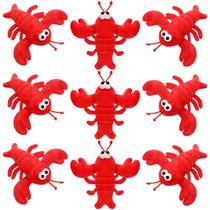 Chaveiro de pelúcia, brinquedo de pelúcia, lagosta, boneca, pacote com 9 Chaveiro de pelúcia, brinquedo de pelúcia, lagosta, boneca, pacote com 9