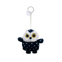 Chaveiro De Pelúcia Corujinha Coruja Azul - 14cm