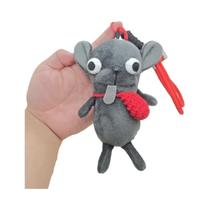 Chaveiro De Pelúcia De Chihuahua Fofo 6.3In Brinquedo Macio Para Bolsas Mochilas Presentes Meninos