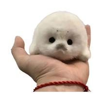 Chaveiro De Pelúcia De Foca Cinza Macia, Pingente De Animal Branco, Boneco De Pelúcia, Enfeite Para Chaveiro De Pelúcia De Foca Cinza Macia, Pingente De Animal Branco, Boneco De Pelúcia, Enfeite Para