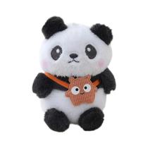 Chaveiro De Pelúcia De Panda Fofo, Pingente De Bolsa De Desenho Animado, Acessório De Moda Para