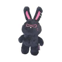 Chaveiro De Pelúcia Fofo ATEEZ De 13cm, Faixa De Cabelo Preta Com Orelhas Longas, Pingente De Bolsa,