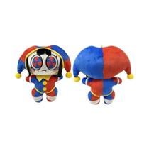 Chaveiro De Pelúcia Fofo De Palhaço Pomni De 15cm, Boneco De Pelúcia Macio, Pingente Para Bolsa, Chaveiro De Pelúcia Fofo De Palhaço Pomni De 15cm, Boneco De Pelúcia Macio, Pingente Para Bolsa,