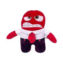Chaveiro De Pelúcia Infantil inside out 2 Disney Anime Desenho Animado Triste, Medo, Alegria,