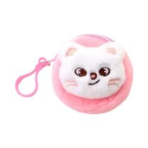 Chaveiro De Pelúcia Infantil Skzoo Brinquedo Móvel Porta Moedas Pequena Carteira Bolsa Para Fones De