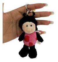 Chaveiro De Pelúcia Joaninha - Manuque - B72C - 10cm