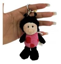 Chaveiro De Pelúcia Joaninha - Manuque - B72C - 10cm