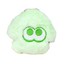Chaveiro De Pelúcia Kawaii Anime Com Estampa De Tinta Laranja Vermelha, Brinquedo De Cartoon Para
