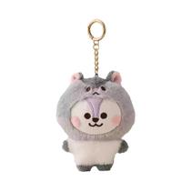 Chaveiro De Pelúcia Kawaii BT21 Baby Zoo, Pingente Fofo De Desenho Animado Para Mochila Escolar,