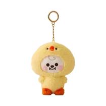 Chaveiro De Pelúcia Kawaii BT21 Baby Zoo, Pingente Fofo De Desenho Animado Para Mochila Escolar,