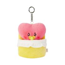 Chaveiro de Pelúcia Kawaii BT21 Cooky & Chimmy - 13cm - Mini Bebê Chupeta