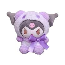 Chaveiro De Pelúcia Kawaii Sanrio Hello Kitty Kuromi Cinnamoroll Brinquedo Presente Para Meninas